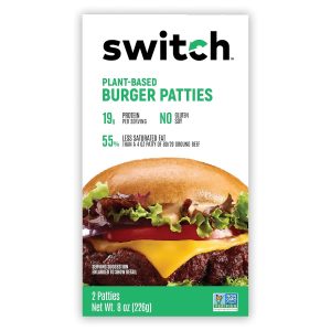 Switch Foods Plant Based Burger Pea Protein Vegan Gluten-0