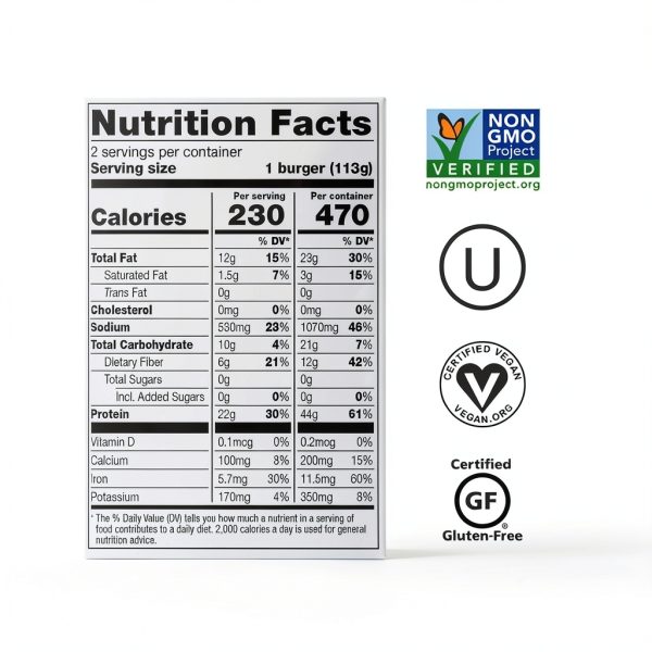 Dr Praeger Veggie Burger All American Plant Based Pack-1