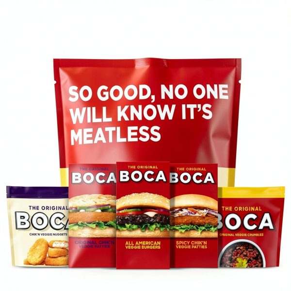 BOCA All American Veggie Burgers Meatless Protein Patties-5