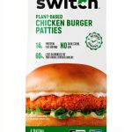Switch Foods Plant Based Chicken Burger Protein Vegan-0