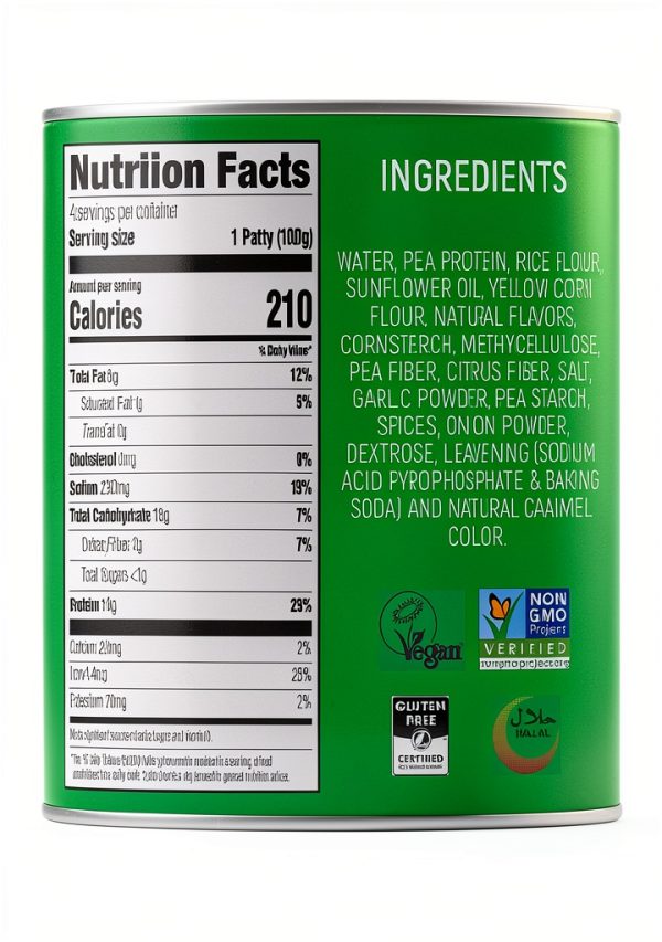 Switch Foods Plant Based Chicken Burger Protein Vegan-1