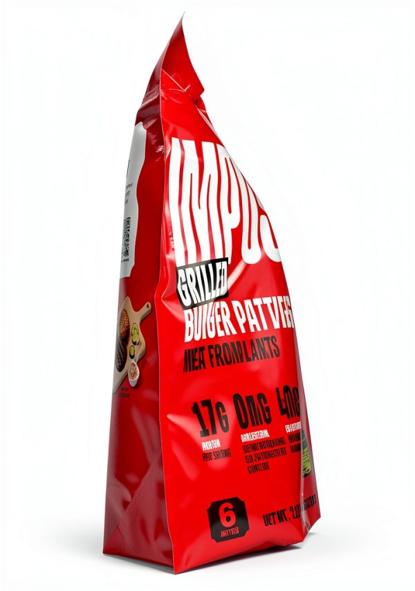 Impossible Meatless Burger Plant Based Protein Grocery-5
