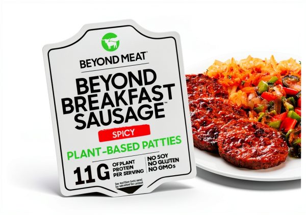 Beyond Meat Vegan Burger Plant Based Kosher No GMOs-0
