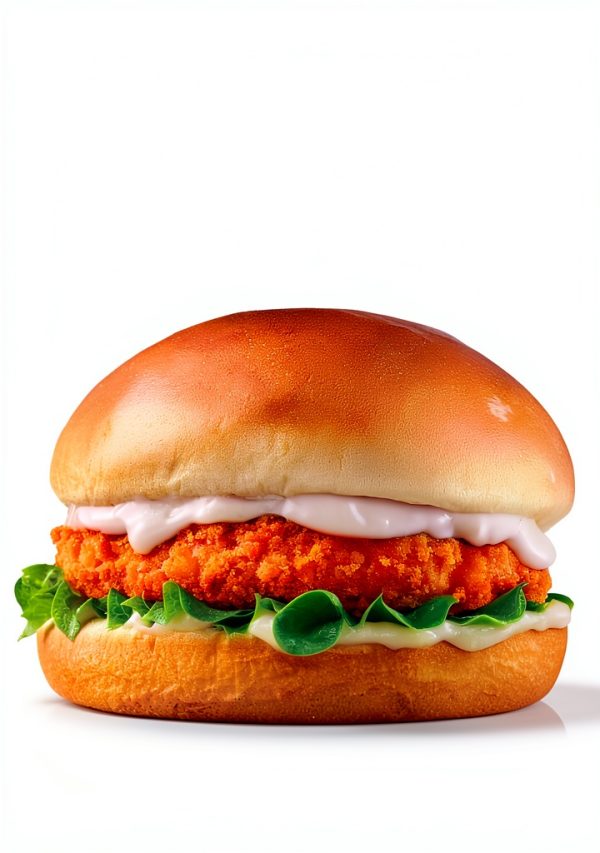 Switch Foods Plant Based Chicken Burger Protein Vegan-3