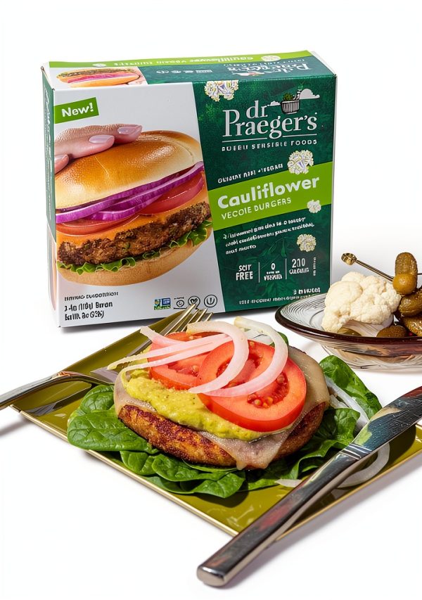 Dr Praegers Veggie Burgers Kale Pack Frozen Meatless-2