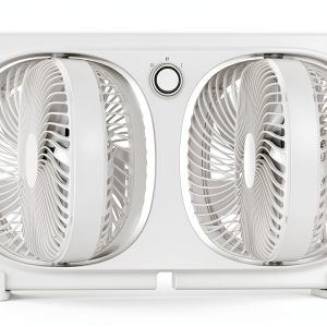 Shinic Beige Reversible Window Fan WD18-9 Small 2‑Blade 70W-0