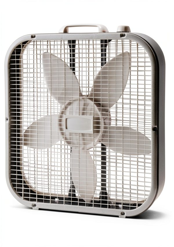 Generic Classic Box Fan with Weather-0