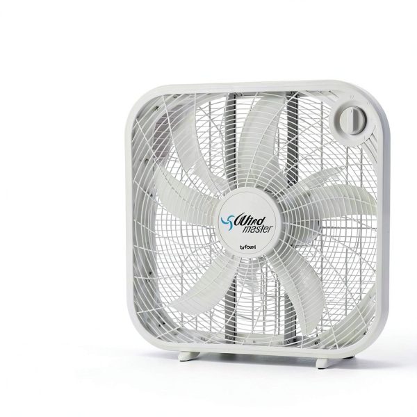 PAMI 20-Inch White Modern Window Fan-4