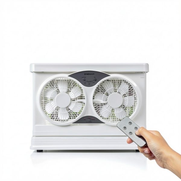 Nexair Window Fan Classic White NF009-WH-5