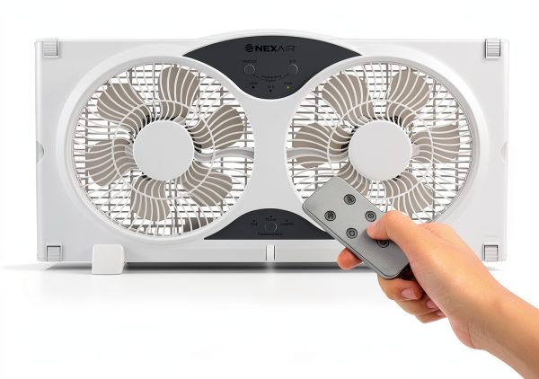 Nexair Window Fan Classic White NF009-WH-0