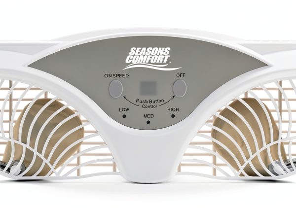 Seasons Comfort Window Fan White FWF9R Home Office-6
