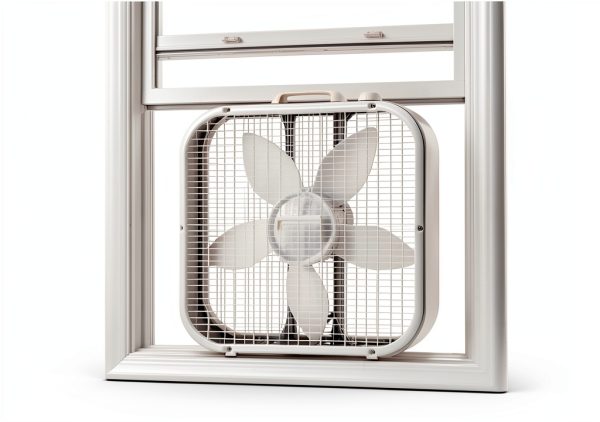 Generic Window Fan Classic White Design-1