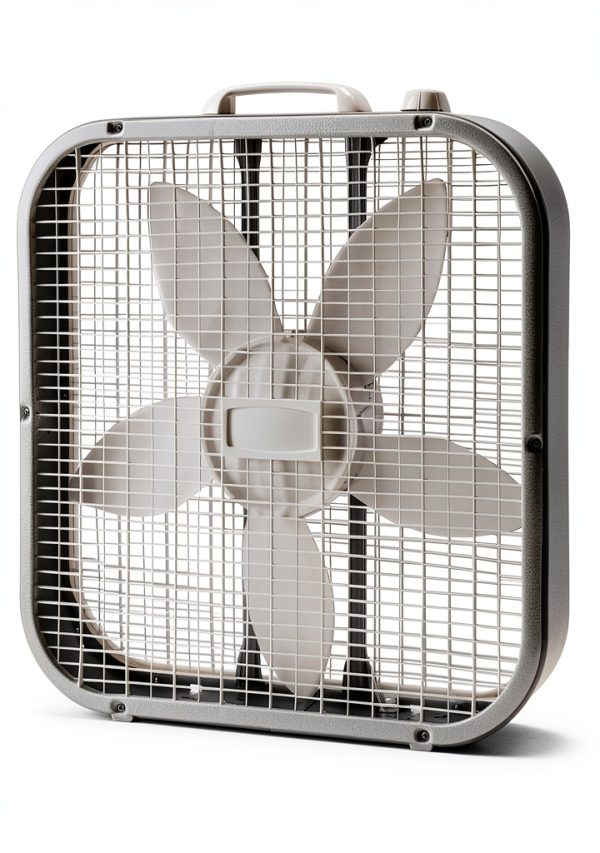 Generic Table Fan WHITE GR-63 Home Cooling-0