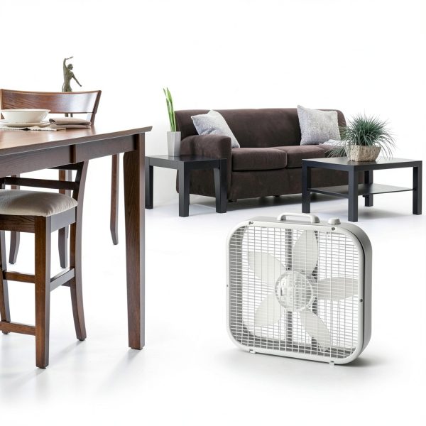 Generic Table Fan WHITE GR-63 Home Cooling-2