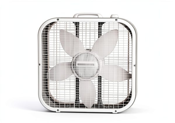 Generic Table Fan WHITE GR-63 Home Cooling-1