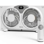 Holmes Window Fan 9 Inch Digital Control Remote White Contemporary-0