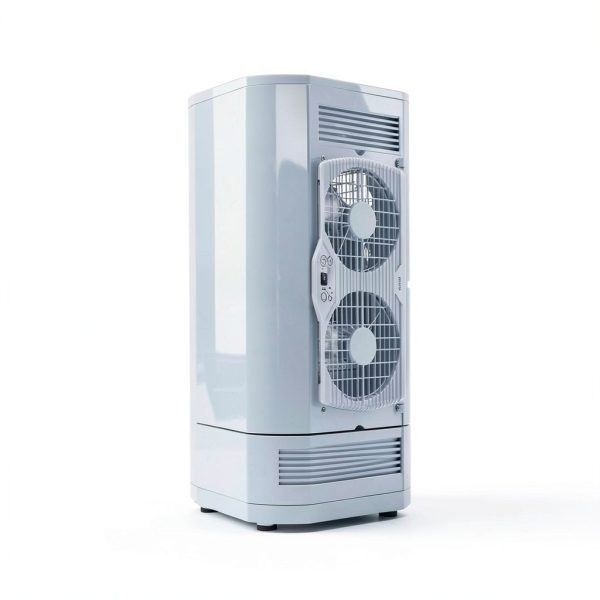 Shinic Window Fan BP6-9D 23.8" x 12.2" Reversible LED Thermostat-3